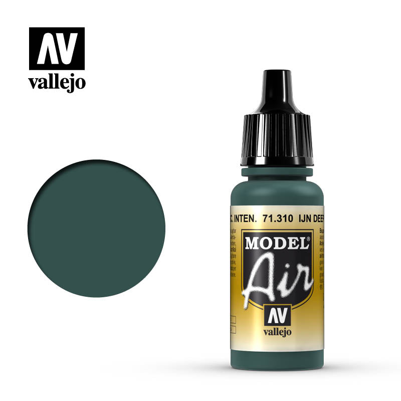 71.310 IJN Deep Dark Green (17ml) - Vallejo: Model Air - RedQueen.mx