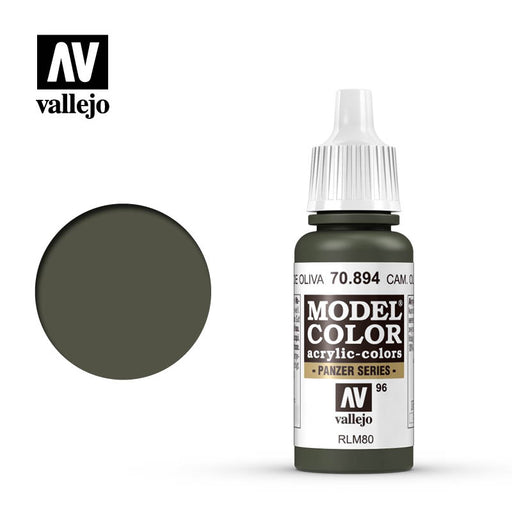 70.894 Camouflage Olive Green (17ml) [096] - Vallejo: Model Color - RedQueen.mx