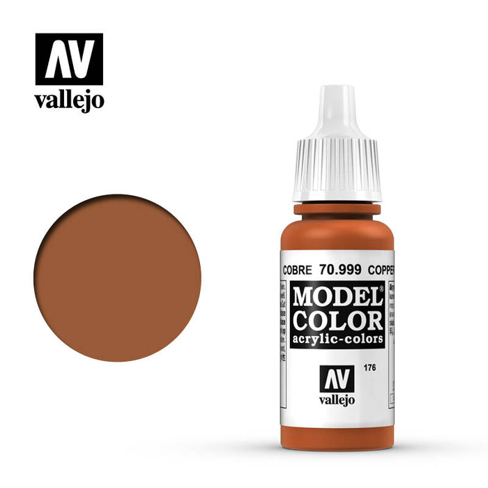70.999 Copper (17ml) - Vallejo: Model Color - RedQueen.mx