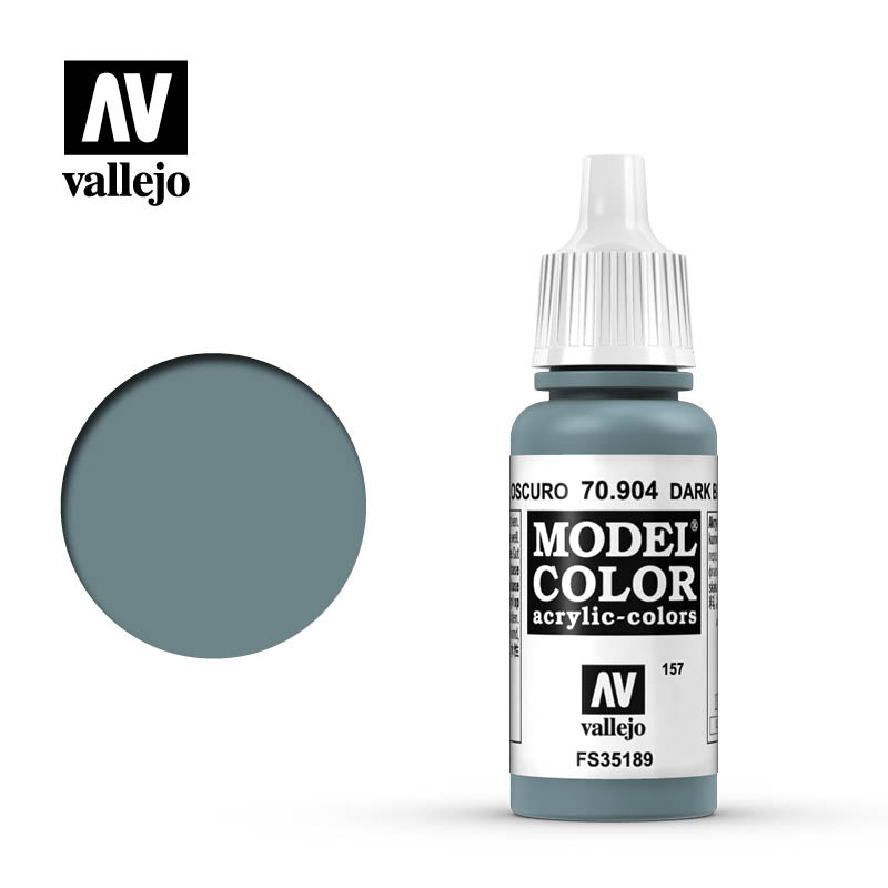70.904 Dark Blue Grey (17ml) [157] - Vallejo: Model Color - RedQueen.mx