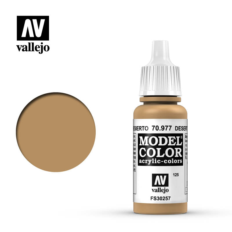 70.978 Dark Yellow (17ml) - Vallejo: Model Color - RedQueen.mx