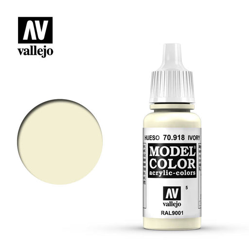 70.918 Ivory (17ml) - Vallejo: Model Color - RedQueen.mx