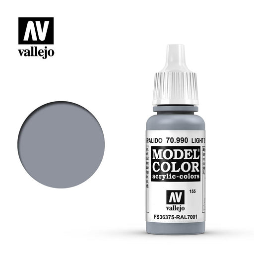 70.990 Light Grey (17ml) [155] - Vallejo: Model Color - RedQueen.mx