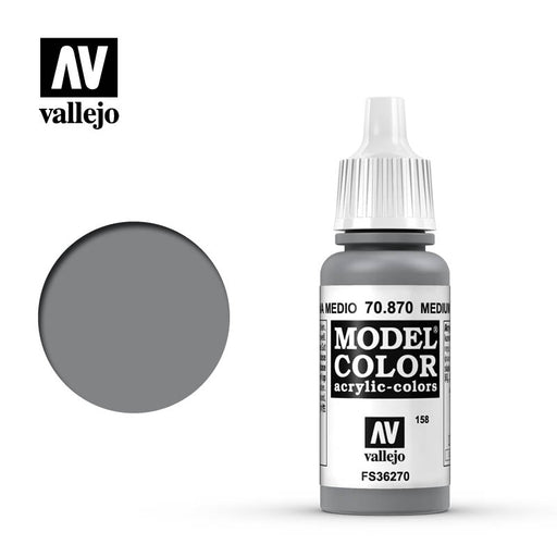 70.870 Medium Sea Grey (17ml) [158]- Vallejo: Model Color - RedQueen.mx