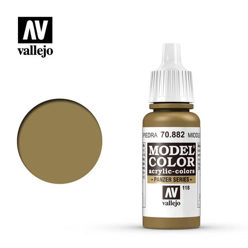 70.882 Middle Stone (17ml) [118] - Vallejo: Model Color - RedQueen.mx
