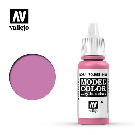 70.958 Pink (17ml) - Vallejo: Model Color - RedQueen.mx