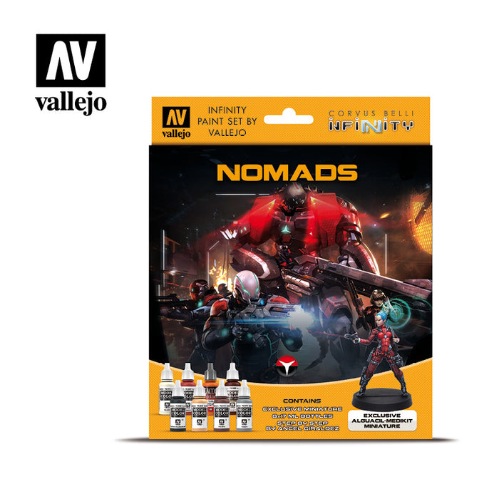 Model Color Set: Infinity Nomads Exclusive Miniature - RedQueen.mx