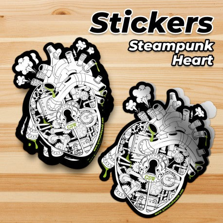 Sticker de Corazón - GSW Accessories - RedQueen.mx