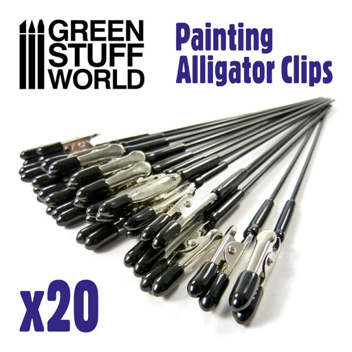 Alligator Clips (x20) - GSW Tools - RedQueen.mx