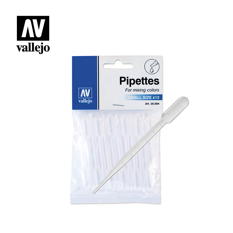 Pipetas para mezclas (12x 1ml) - Vallejo: Tools - RedQueen.mx