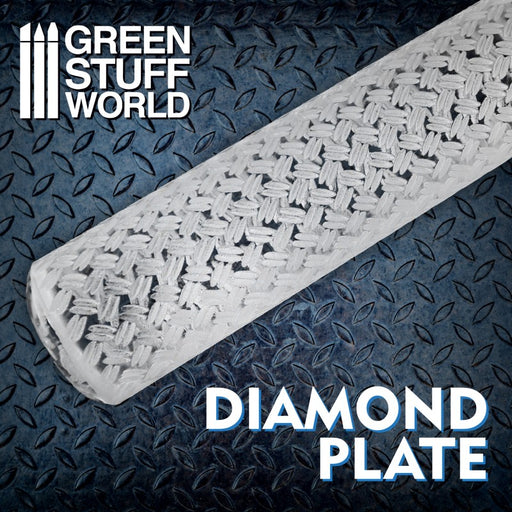 Rolling Pin Diamond Plate - GSW Tools - RedQueen.mx