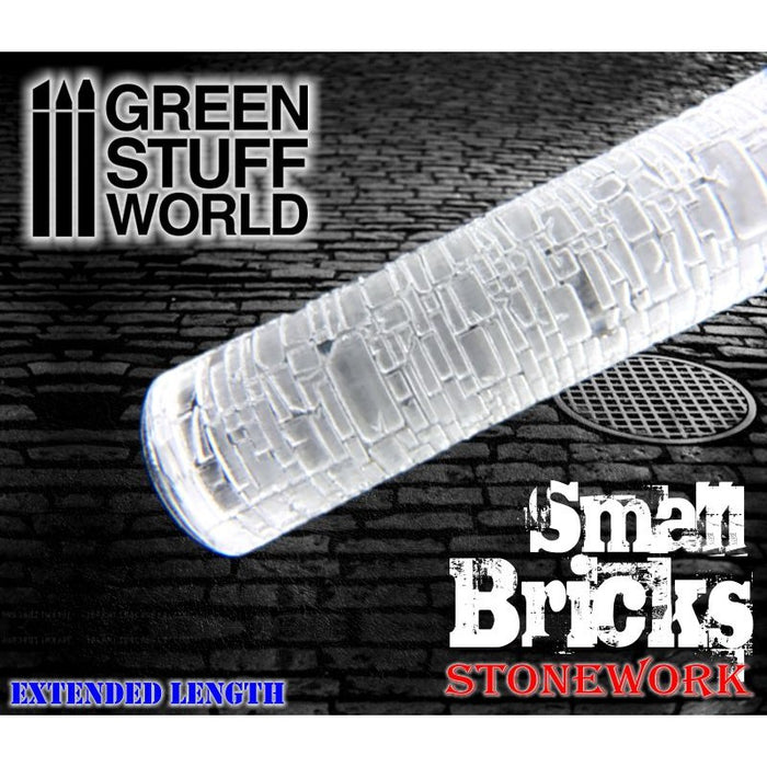 Rolling Pin Small Bricks Stonework - GSW Tools - RedQueen.mx