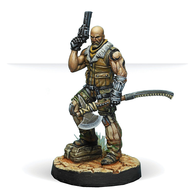 Roger Van Zant, Capt. 6th Airborne (Heavy Pistol, AP CCW) - Infinity: Ariadna Pack - RedQueen.mx