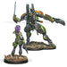 Scarface and Cordelia, Mercenary Armored Team (TAG) - Infinity: NA2 Pack - RedQueen.mx