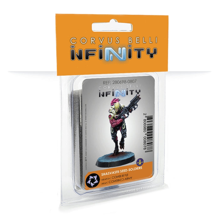 Shasvastii Seed-Soldiers (Combi Rifle) - Infinity: Combined Army Pack - RedQueen.mx