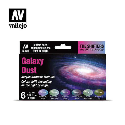 Galaxy Dust, The Shifters Series (6x 17ml) - Vallejo: Paint Set - RedQueen.mx