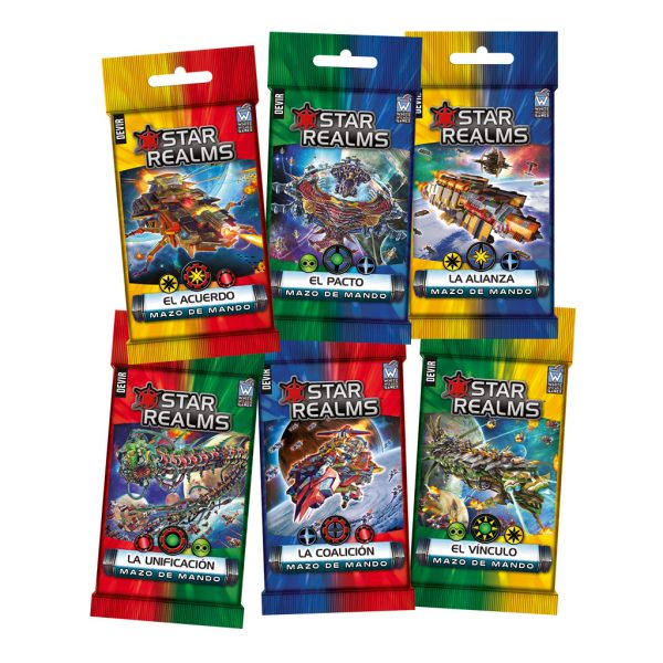 Star Realms: Mazo de Mando - La Coalición (Español) - RedQueen.mx