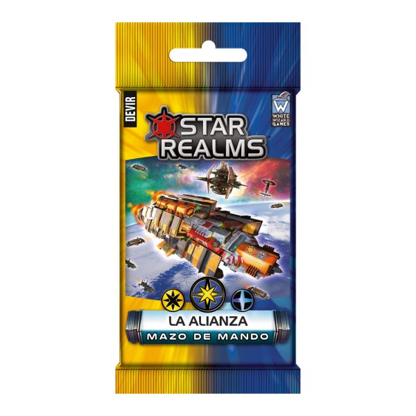 Star Realms: Mazo de Mando - La Alianza (Español) - RedQueen.mx