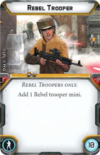 Rebel Troopers Unit - Legion Expansion - RedQueen.mx