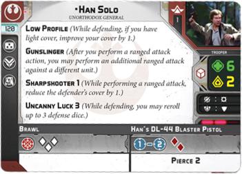 Han Solo - Legion Commander Expansion - RedQueen.mx