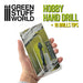 Hobby Hand Drill Black + 10 Drill Tips - GSW Tools - RedQueen.mx