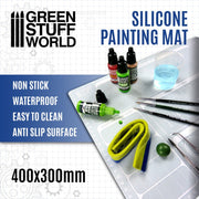Silicone Painting Mat 400x300mm - GSW Accessories - RedQueen.mx