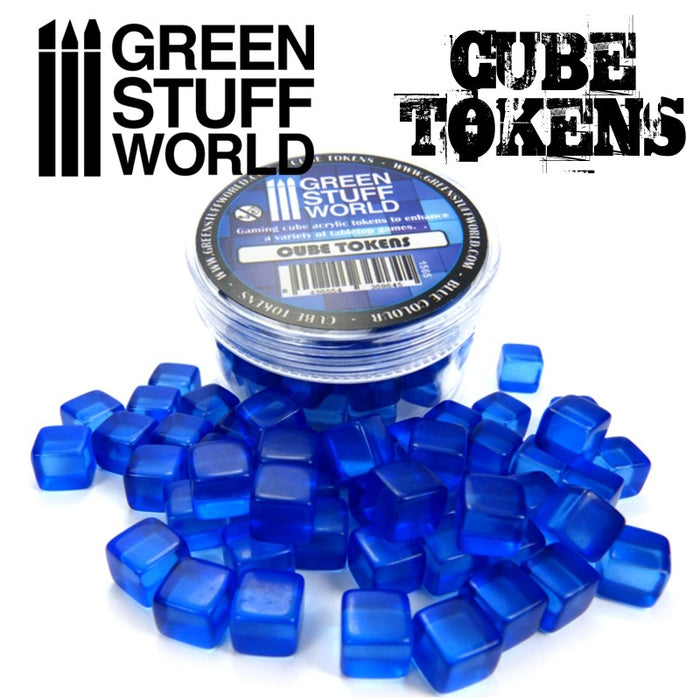 Blue Cubic Tokens (50x) - GSW Supplies - RedQueen.mx