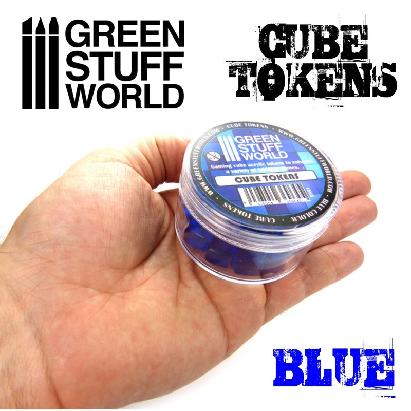 Blue Cubic Tokens (50x) - GSW Supplies - RedQueen.mx