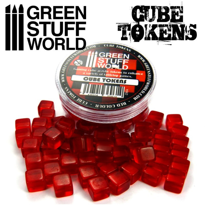 Red Cubic Tokens (50x) - GSW Supplies - RedQueen.mx
