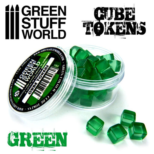 Green Cubic Tokens (50x) - GSW Supplies - RedQueen.mx