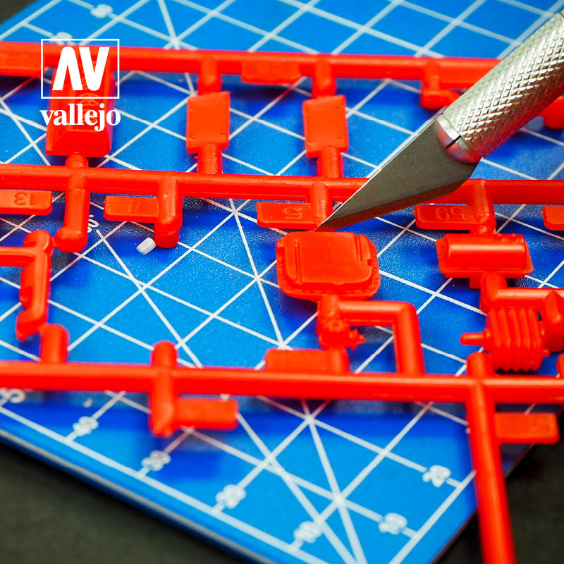 Set de Cuchillas de Hoja Recta #11 (x5) - Vallejo: Tools - RedQueen.mx