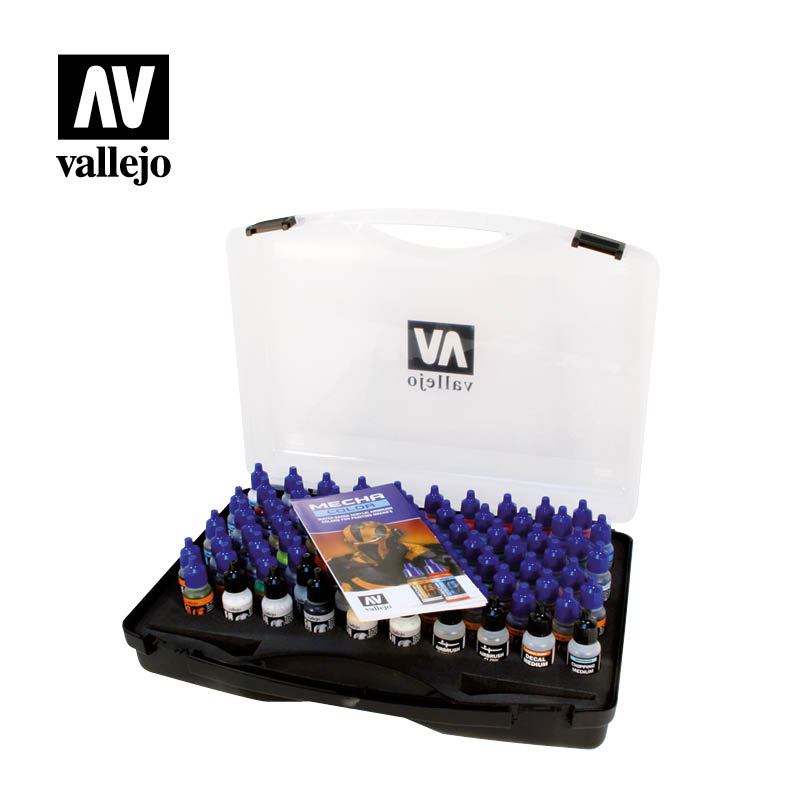 69.990 Mecha Color Acrylic Complete Paint Set - Vallejo: Mecha Color - RedQueen.mx