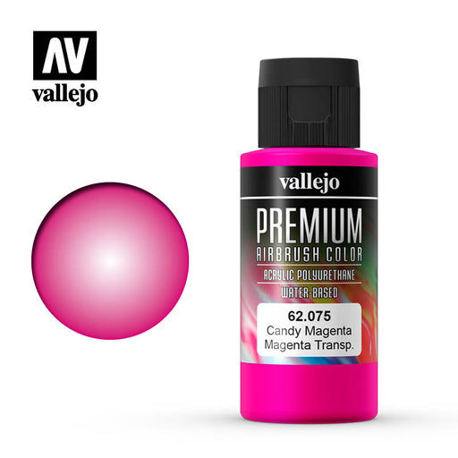 62.075 Candy Magenta (60ml) - Vallejo: Premium Airbrush Color - RedQueen.mx