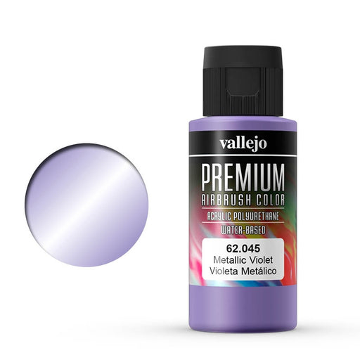 62.045 Metallic Violet (60ml) - Vallejo: Premium Airbrush Color - RedQueen.mx