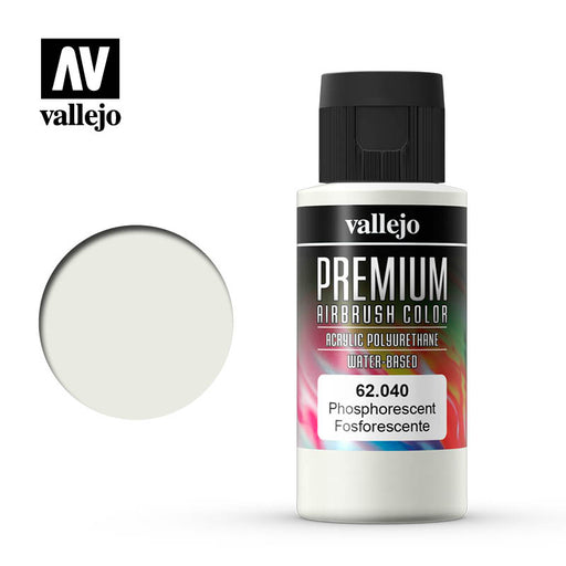 62.040 Phosphorescent (60ml) - Vallejo: Premium Airbrush Color - RedQueen.mx