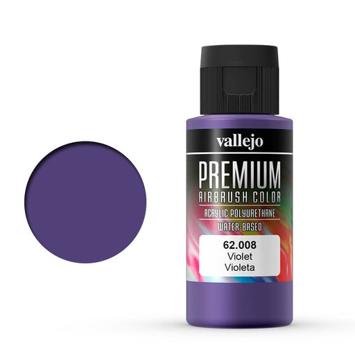 62.008 Violet (60ml) - Vallejo: Premium Airbrush Color - RedQueen.mx