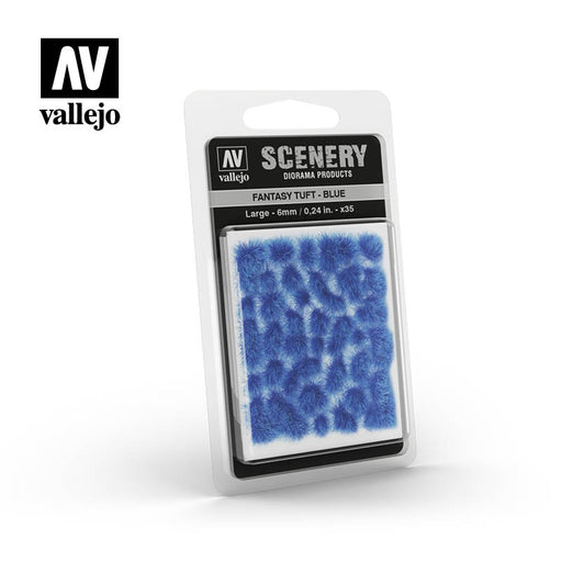 SC434 Fantasy Tuft Blue Large (6mm) - Vallejo: Scenery - RedQueen.mx