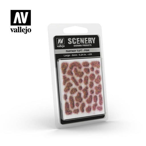 SC433 Fantasy Tuft Pink Large (6mm) - Vallejo: Scenery - RedQueen.mx