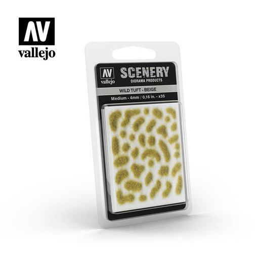 SC408 Wild Tuft Beige Medium (5mm) - Vallejo: Scenery - RedQueen.mx
