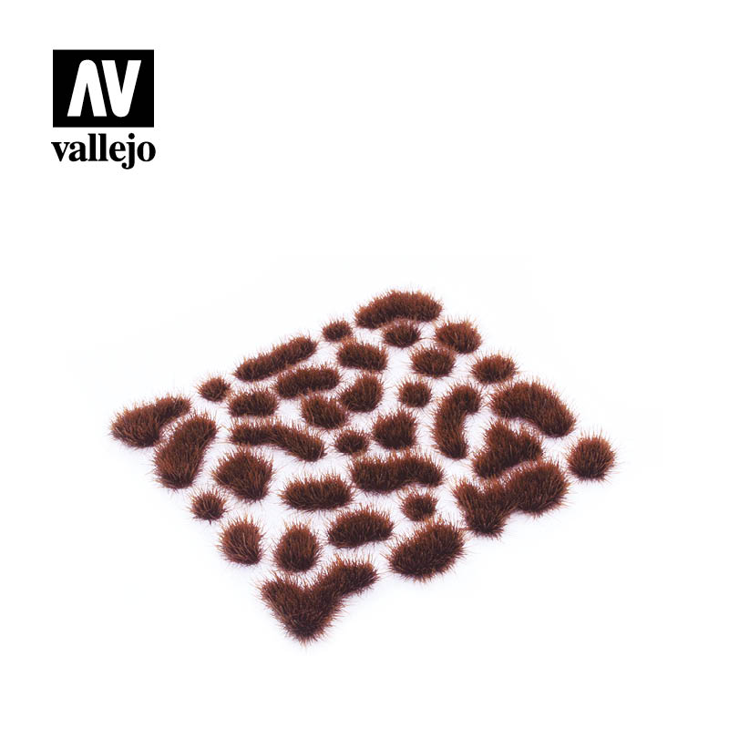 SC411 Wild Tuft Brown Medium (4mm) - Vallejo: Scenery - RedQueen.mx