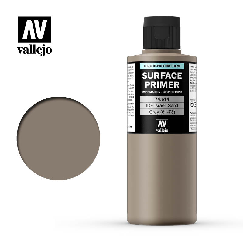 74.614 IDF Gris Arena Israelí (200ml) - Vallejo: Surface Primer - RedQueen.mx