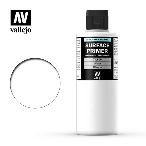 74.600 White (200ml) - Vallejo: Surface Primer - RedQueen.mx